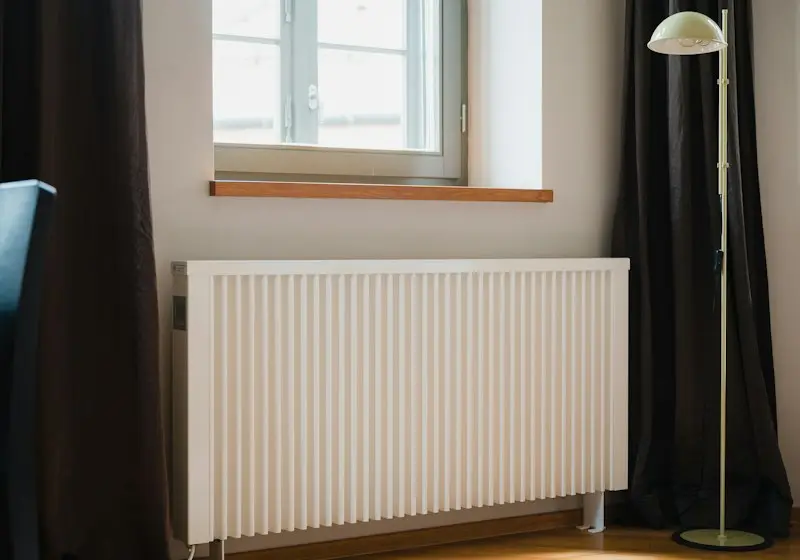 Radiator under a window